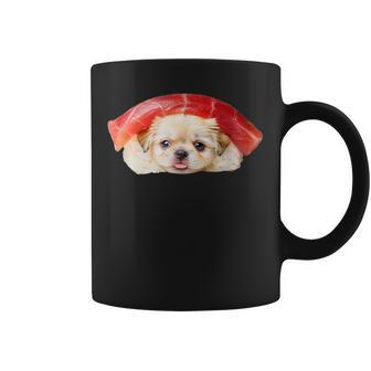 面白いtシャツ ペキニーズ 犬 イヌ 寿司 メンズ 犬好き グッズ かわいい おもしろ 面白い 服 ネタ コーヒーマグ - Kawaiitshirt