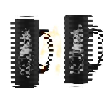 面白いtシャツ 柴犬 ポケット イヌ わんこ メンズ 犬好き グッズ かわいい おもしろ 面白い 服 ネタ コーヒーマグ - Kawaiitshirt