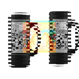 面白いtシャツ 柴犬 酒イヌ わんこ メンズ 犬好き グッズ かわいい おもしろ 面白い 服 ネタ 浮世絵 コーヒーマグ - Kawaiitshirt