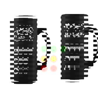 面白いtシャツ 野球 ベースボール カウント おもしろ 服 ネタ メンズ 野球部 おもしろグッズ 大人 子供 コーヒーマグ - Kawaiitshirt