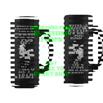 面白いカジノギフト、面白いうんちギフト、うんちとおしっこユーモア 長袖tシャツ コーヒーマグ - Kawaiitshirt