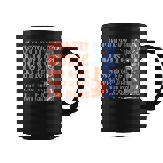 面白いカントリーミュージック&ビール音楽祭 アコースティックギター コーヒーマグ - Kawaiitshirt