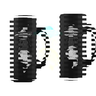 面白いサカバンバスピス フィッシュミーム Ufo アブダクション コーヒーマグ - Kawaiitshirt