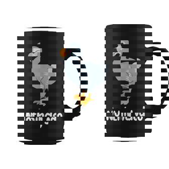 面白いドードーと言って：何もすることはありません。面白いドードーモチーフ コーヒーマグ - Kawaiitshirt