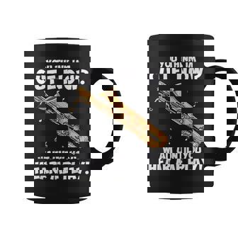 面白いバリトンサックスのデザイン私はサックスを持っています コーヒーマグ - Kawaiitshirt