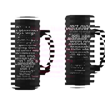 面白いプロジェクトマネージャー コーヒーマグ - Kawaiitshirt