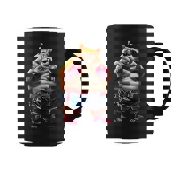 面白いボクシング ジム ワークアウト 猫 ボクシング グローブ アニメ ミーム コーヒーマグ - Kawaiitshirt