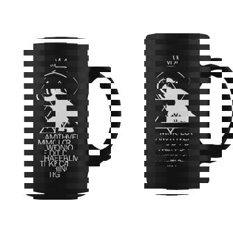 面白いマムート石器時代の氷河期デザイン 先史時代のデザイン 長袖tシャツ コーヒーマグ - Kawaiitshirt