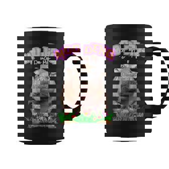 面白いムーデンかわいい赤ちゃんの有名なピグミーカバ コーヒーマグ - Kawaiitshirt