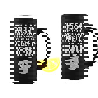 面白いレモンデザイン レモネード フルーツ愛好家 メンズ レディース キッズ コーヒーマグ - Kawaiitshirt