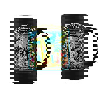 面白いヴィンテージエイリアン誘拐キャンプ Ufoエイリアン コーヒーマグ - Kawaiitshirt