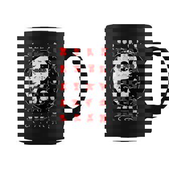 面白い太極拳猫が陰陽のデザインを動かす コーヒーマグ - Kawaiitshirt