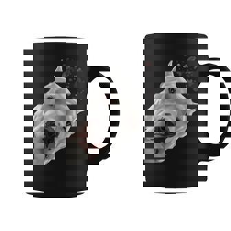 面白い好奇心旺盛な犬ドゴアルヘンティーノ コーヒーマグ - Kawaiitshirt