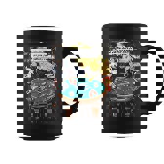 面白い猫のグラフィックプレイの猫ポーカープレイヤーは深刻なポーカーをプレイします コーヒーマグ - Kawaiitshirt