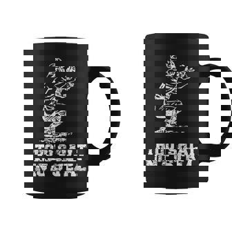 面白い野球選手キャッチャー ヴィンテージを盗んではなりません コーヒーマグ - Kawaiitshirt