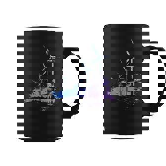 風力発電所 風車 タービン 再生可能エネルギー コーヒーマグ - Kawaiitshirt