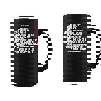 食べる、寝る、野球を繰り返す、野球選手、面白い、野球 コーヒーマグ - Kawaiitshirt