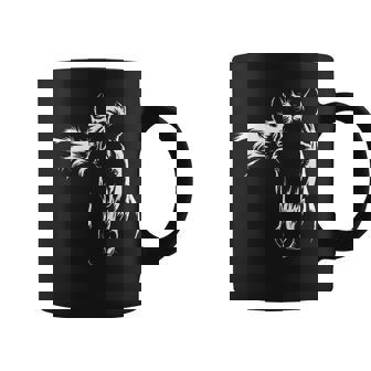 馬好きのためのエレガントな馬のシルエットのグラフィックアートデザイン。 コーヒーマグ - Kawaiitshirt