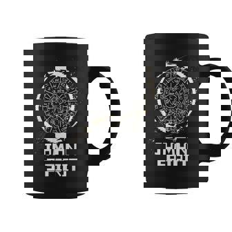 龍体文字 フトマニ図 神代文字 龍神様 縄文 ハニワ かっこいい 開運 言霊 お守り コーヒーマグ - Kawaiitshirt