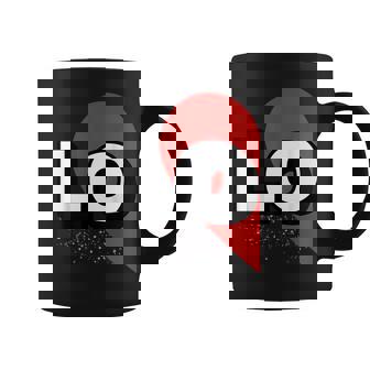 ２人で着るとハートが出来る Loveの文字になる 「Lo」カップル 恋人 コーヒーマグ - Kawaiitshirt