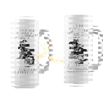 & Life Is Better Dapple Dachshund Lover コーヒーマグ - Kawaiitshirt