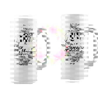 101歳&素晴らしいフローラルパーティーハッピー101歳の誕生日 コーヒーマグ - Kawaiitshirt