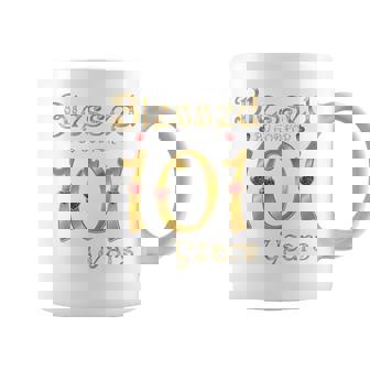 101歳の101歳の誕生日パーティの女王に祝福 長袖tシャツ コーヒーマグ - Kawaiitshirt