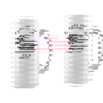 250 Years Of Freedom 250Th Anniversary Usa Flag 4Th Of July Coffee Mug - Thegiftio