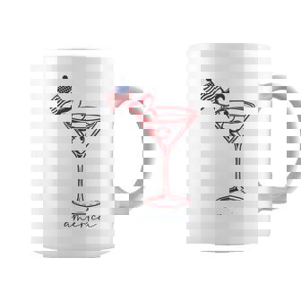 4Th Of July Hot Dog & Martini Coffee Mug | Mazezy