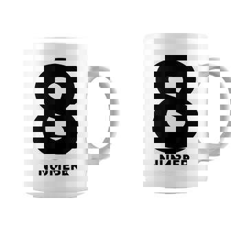 8 数字 コーヒーマグ - Kawaiitshirt