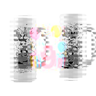 9歳の誕生日 男の子 女の子 9歳 9歳 ボストンテリア 長袖tシャツ コーヒーマグ - Kawaiitshirt