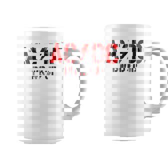 AcDcロックミュージックバンドpwrupフォトロゴ。 コーヒーマグ - Kawaiitshirt