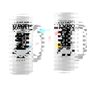 Age Is Just Number スポーツ 90歳 面白い 90歳の誕生日 コーヒーマグ - Kawaiitshirt