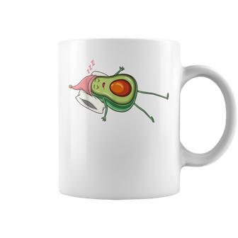 Aguacate Divertido Durmiendo Taza de café - Regaloses