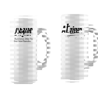 Aiエンジニアが今日の明日の知性を構築 コーヒーマグ - Kawaiitshirt