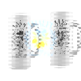 Amalfi Coast Social Club Italy Lemon Retro Summer Vacation Coffee Mug - Thegiftio