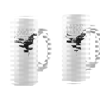 America Golden Age Patriotic Bald Eagle Coffee Mug | Mazezy