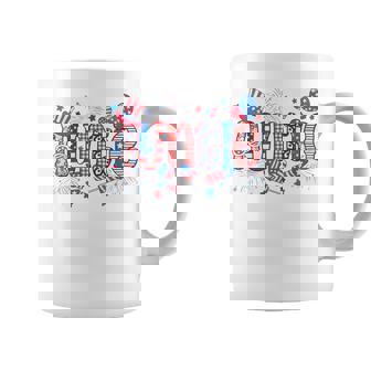 American Auntie Usa Flag Fireworks Patriotic 4Th Of July Coffee Mug - Thegiftio UK