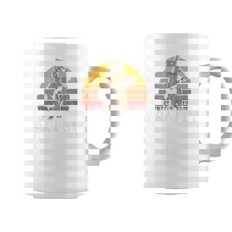 Appalachia Bluegrass Banjo Bear Retro コーヒーマグ - Kawaiitshirt