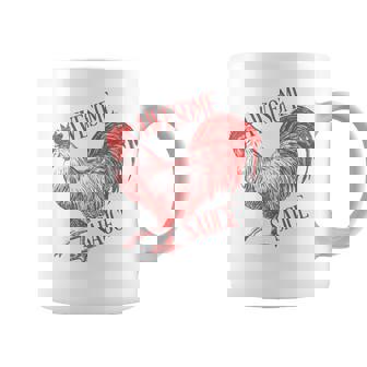 Awesome Sauce With Picture Of Rooster Coffee Mug - Thegiftio