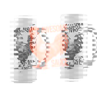 Awesome Sauce Rooster Coffee Mug | Mazezy