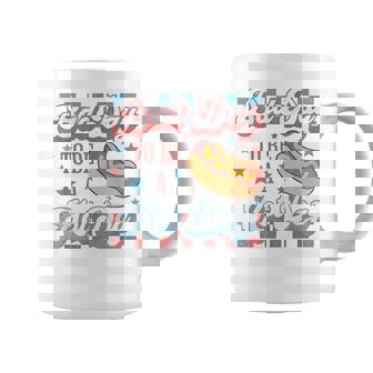 Bad Day To Be A Hot Dog Hot Dog 4Th Of July Patriotic Coffee Mug | Mazezy