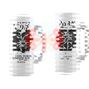 Bandera Del Díae 80 Aniversario 2025 E Day 80-E Day 2025 Taza de café - Regaloses