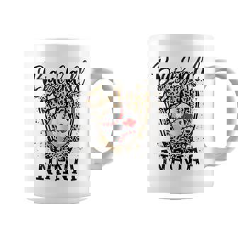 Baseball Nana Leopard Game Day Baseball Lover Coffee Mug | Mazezy