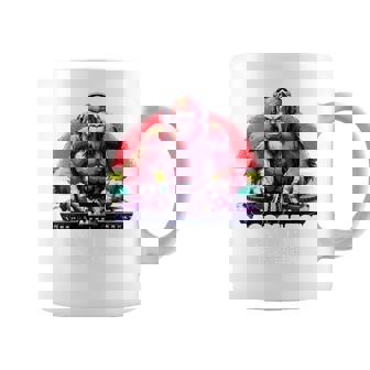 Bassquatch 音楽愛好家のためのサスカッチdjデザイン 長袖tシャツ コーヒーマグ - Kawaiitshirt