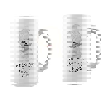 Bichon Frisé Dog Mom ビションフリーゼママかわいい子犬犬の所有者ビションフリーゼ犬 コーヒーマグ - Kawaiitshirt