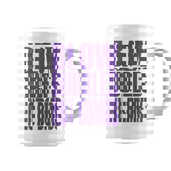 Big Print スローガン Blow Bubbles Not Bombs Rave Classic コーヒーマグ - Kawaiitshirt