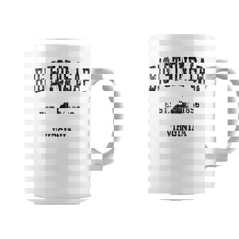 Bigtone Gap バージニアa ビンテージ スポーツデザイン ブラックプリント コーヒーマグ - Kawaiitshirt