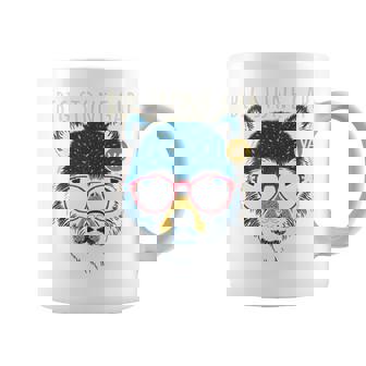 Bigtone Gapirginia Cool Bear サングラスデザイン 長袖tシャツ コーヒーマグ - Kawaiitshirt