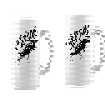 Bite Me 面白いフィッシャーマンフィッシングルアー コーヒーマグ - Kawaiitshirt